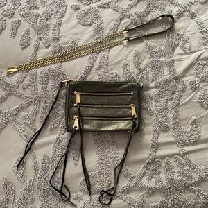 Rebecca Minkoff 3-zip moto crossbody bag
